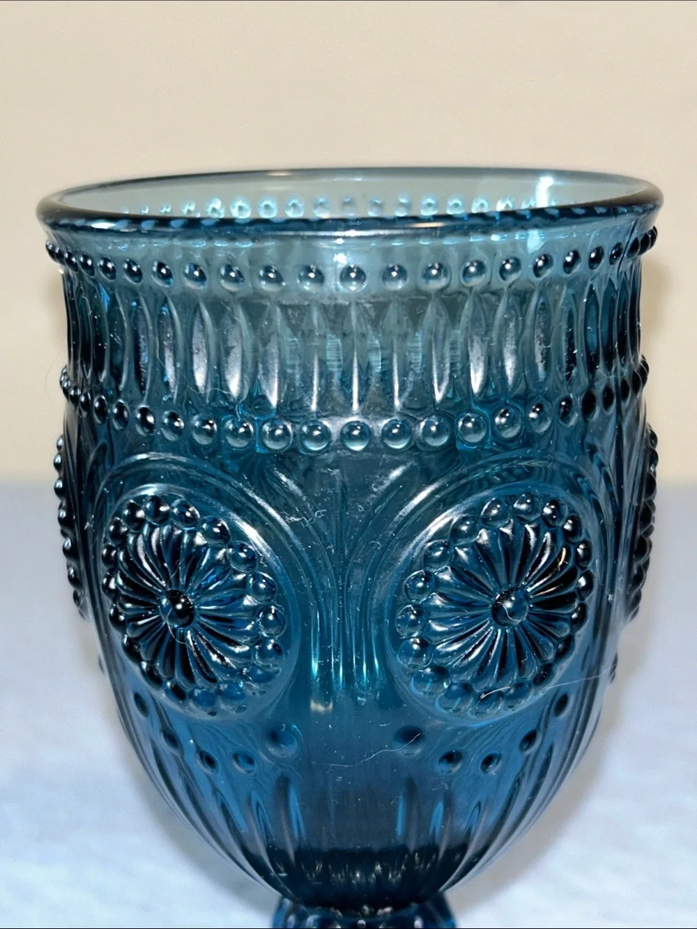 Shannon Crystal by Godinger, Medallion Collection Plate and Goblet